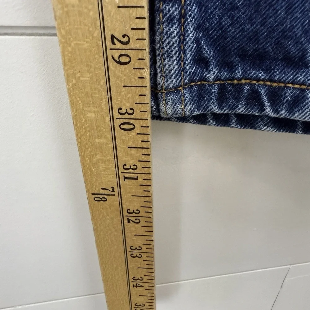 VTG Levi's 550 High Rise Relaxed Jeans 90s‎ Tapered USA Made Denim WOMEN 12